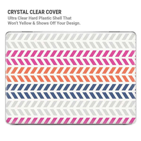 Striped Chevron MacBook Air 15in (2023-2025) Case plus Skin